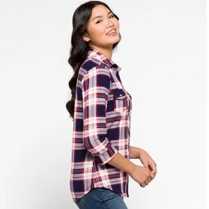 NWT Market & Spruce Perrina Button Down Knit Top